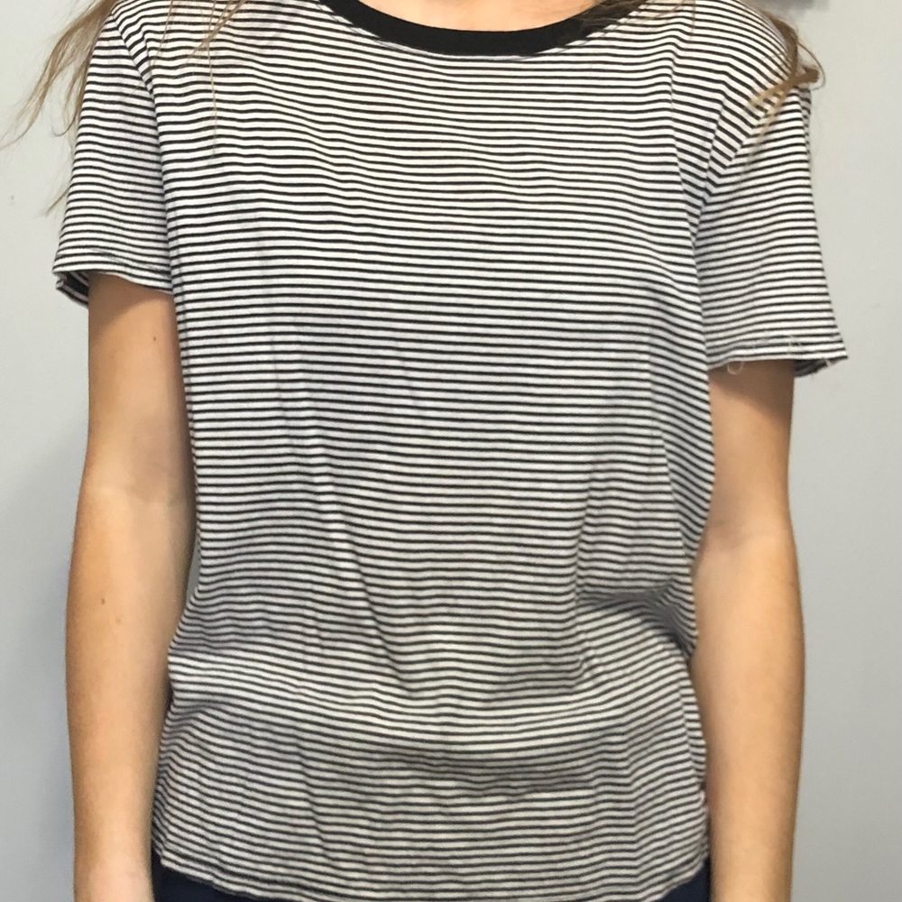 Camo and stripped shirt